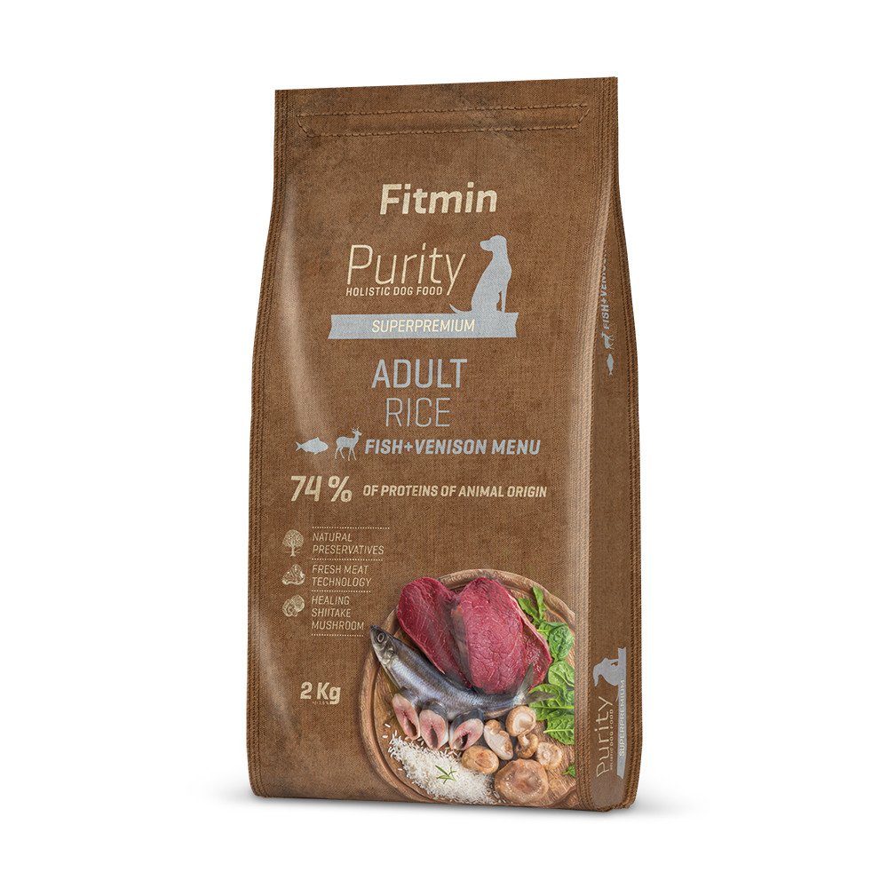 Fitmin dog Purity Rice Adult Fish&Venison CUTE DOGS